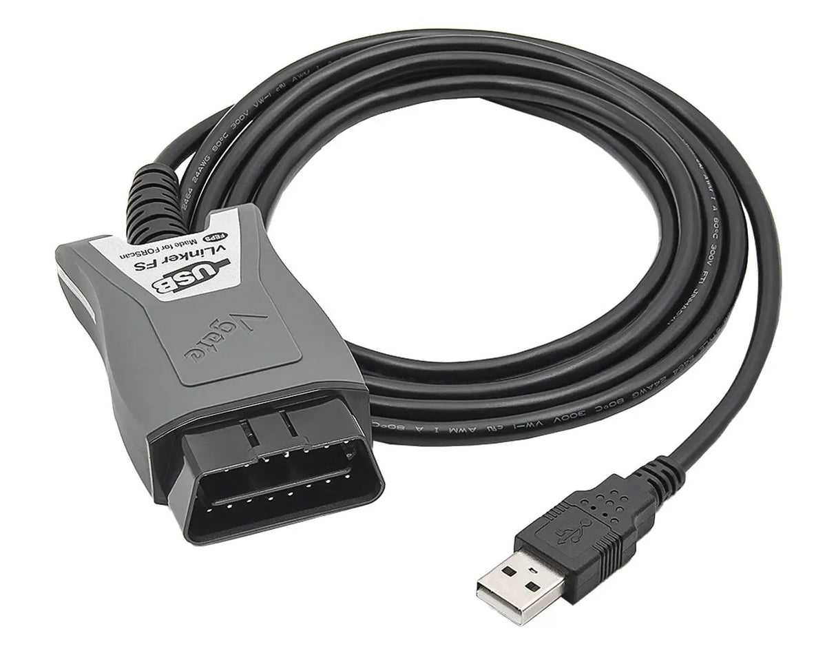 Vgate Vgate VLinker HS/MS-CAN OBD2 - USB Interfacekabel