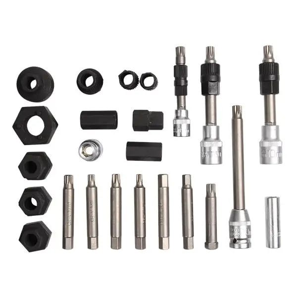 VIKTEC VT01404 Dynamo/Vrijlooppoelie Set 22-Delig