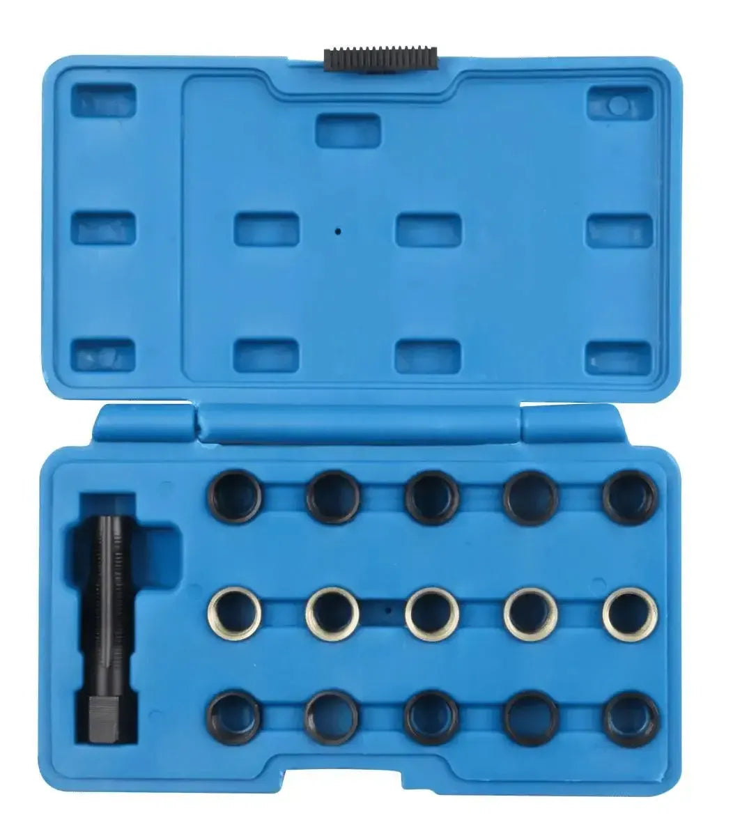 VT13516 Kit de réparation de filetage de bougie 16 pièces