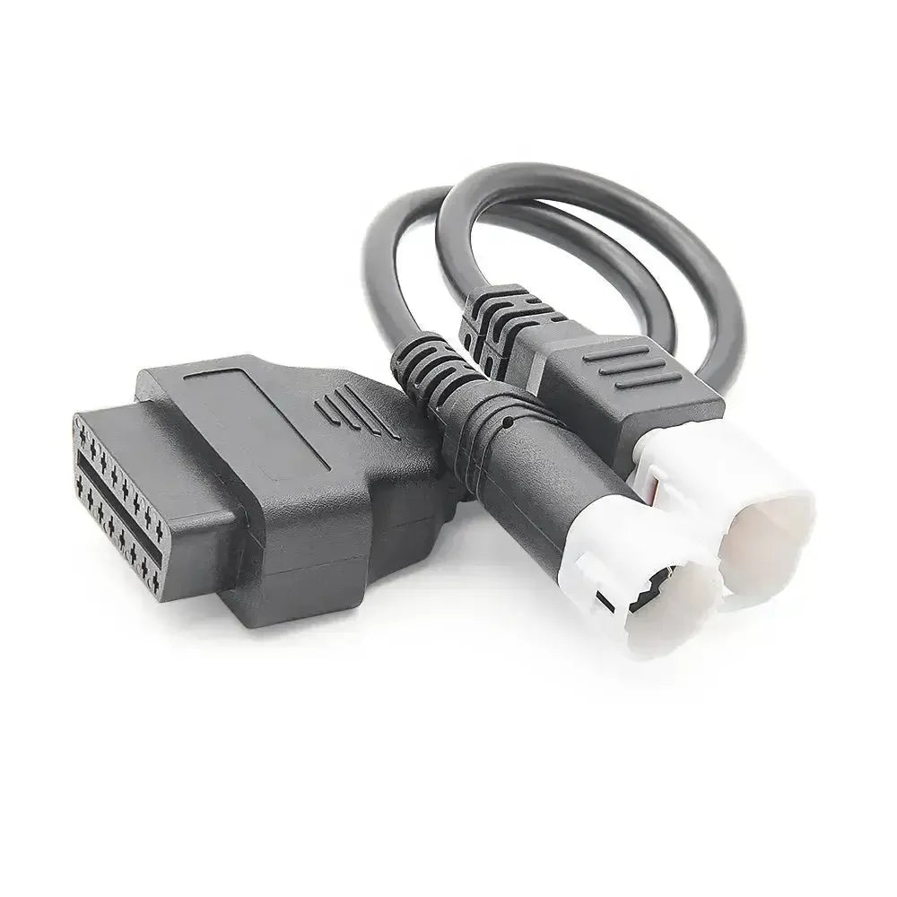 Yamaha 3+4 broches vers 16 broches OBD2 Câble adaptateur – Moto